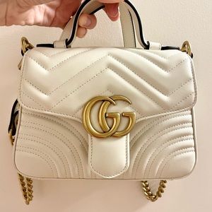 Gucci GG Marmont Mini Top Handle Bag